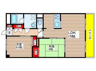 ディアコート村瀬の物件間取画像